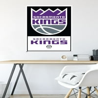 Sacramento Kings - Logo Wall Poster, 22.375 34
