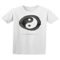 А акварелен акварелен тениска с ин-янг мъже-изображения от Shutterstock, мъжки 4x-голям