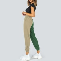 Жени джобни панталони суитчъни отпечатани удобни високи талия тренировки салон за ежедневни джоги панталони с теглене на суитчани жени летни панталони жени ежедневни