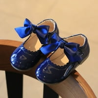 момичета обувки за момичета сватбени обувки за момичета обувки за момиче принцеса парти училище обувки нисък ток за размер малки Сандали сандалово синьо 25
