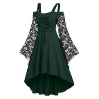 Гузом Абитуриентски рокля - в-врата Дълъг ръкав твърди летни абитуриентски подаръци за нея рокли за жени парти рокля зелен ШЛ