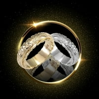Най -великият брезов пръстен Елегантни бижута подаръци сплав жени розови цветя пръстен за парти сплав злато