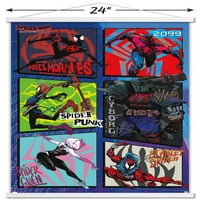 Marvel Spider-Man: Отвъд паяжия-групов стенен плакат с магнитна рамка, 22.375 34