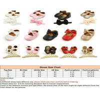 Sanviglor Little Kids Hoafers Bow Shoes Magic Tape Mary Jane Flats Party Comfort Soft Soft Laucual Shoe Pu Sole Moccasin White Set 5c