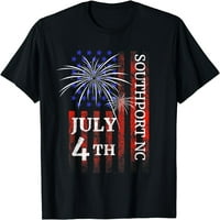 Тениска на Southport NC 4-ти юли Деня на независимостта