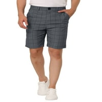 Уникални изгодни мъжки летни карирани шорти тънък годни проверени Къси панталони
