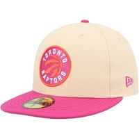 Мъжка нова ера Оранжев Розов Торонто Раптърс страст манго 59подходяща монтирана шапка