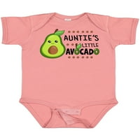 Малкото леля авокадо със сладко бебе авокадо подарък бебе момче или бебе момиче боди