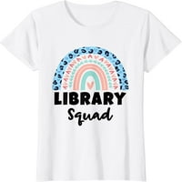 Библиотечна отряда библиотекар четене учител учител за ученик любител на тениска