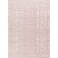 Сурия Устад Уст-87 правоъгълен килим от плат в прашен розов сив крем